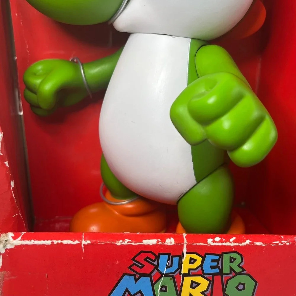 Banpresto Super Mario Super Size Figure Collection Yoshi 9 Inch Vinyl 2009